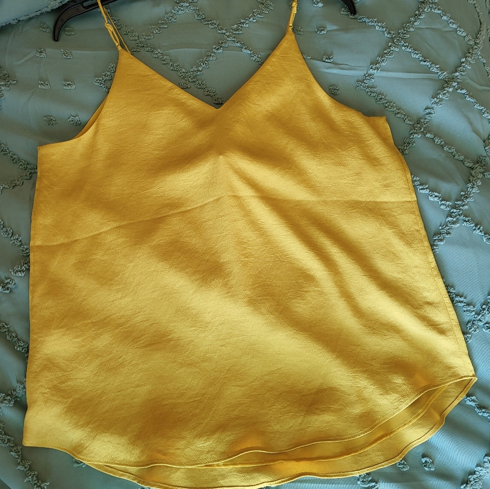 Express Satin Like Tank Top - Picture 2 of 5